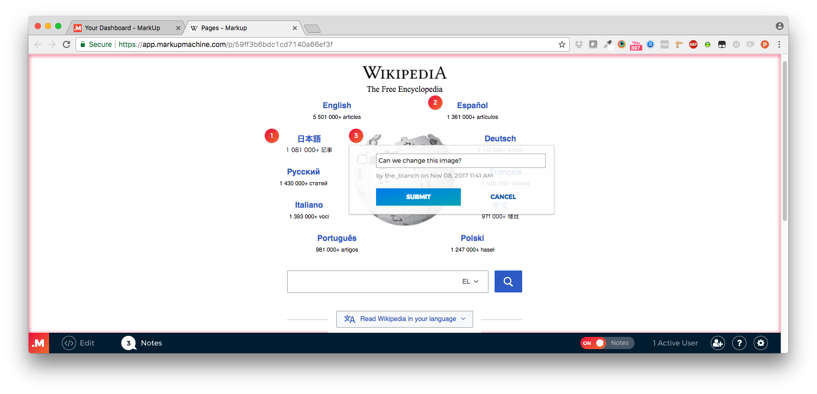 MarkUp gallery image