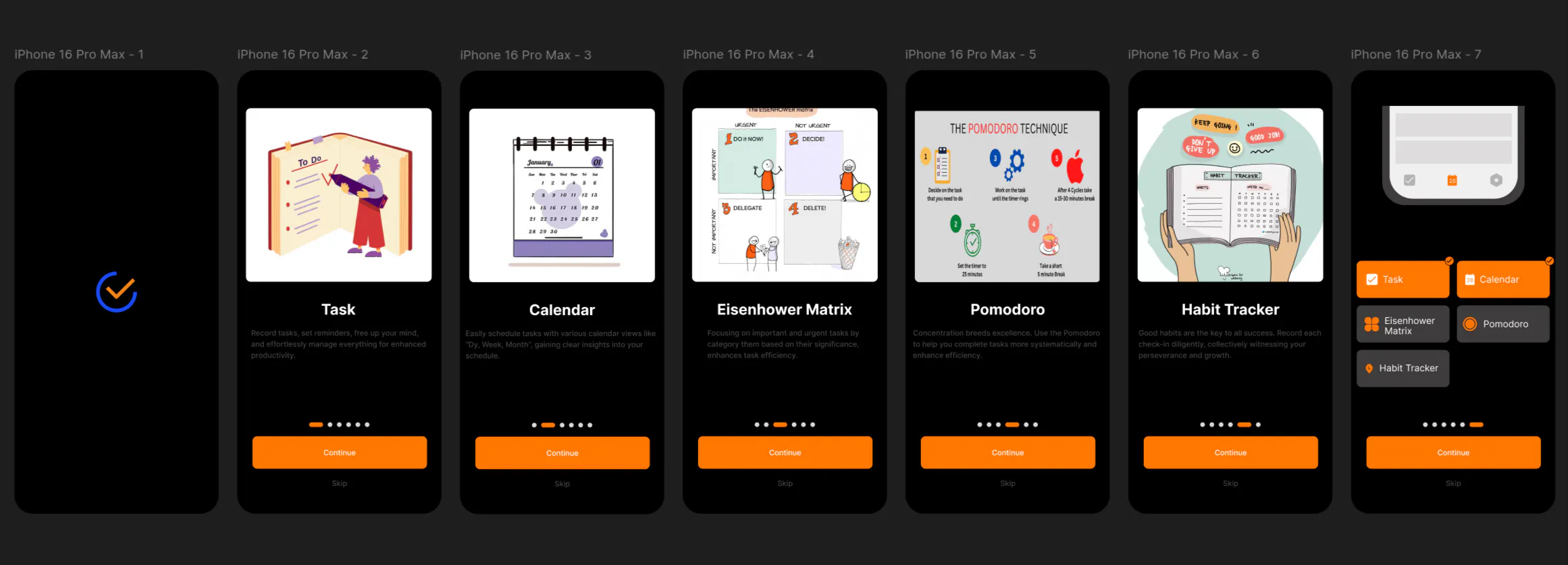 TickTick Redesign screenshot