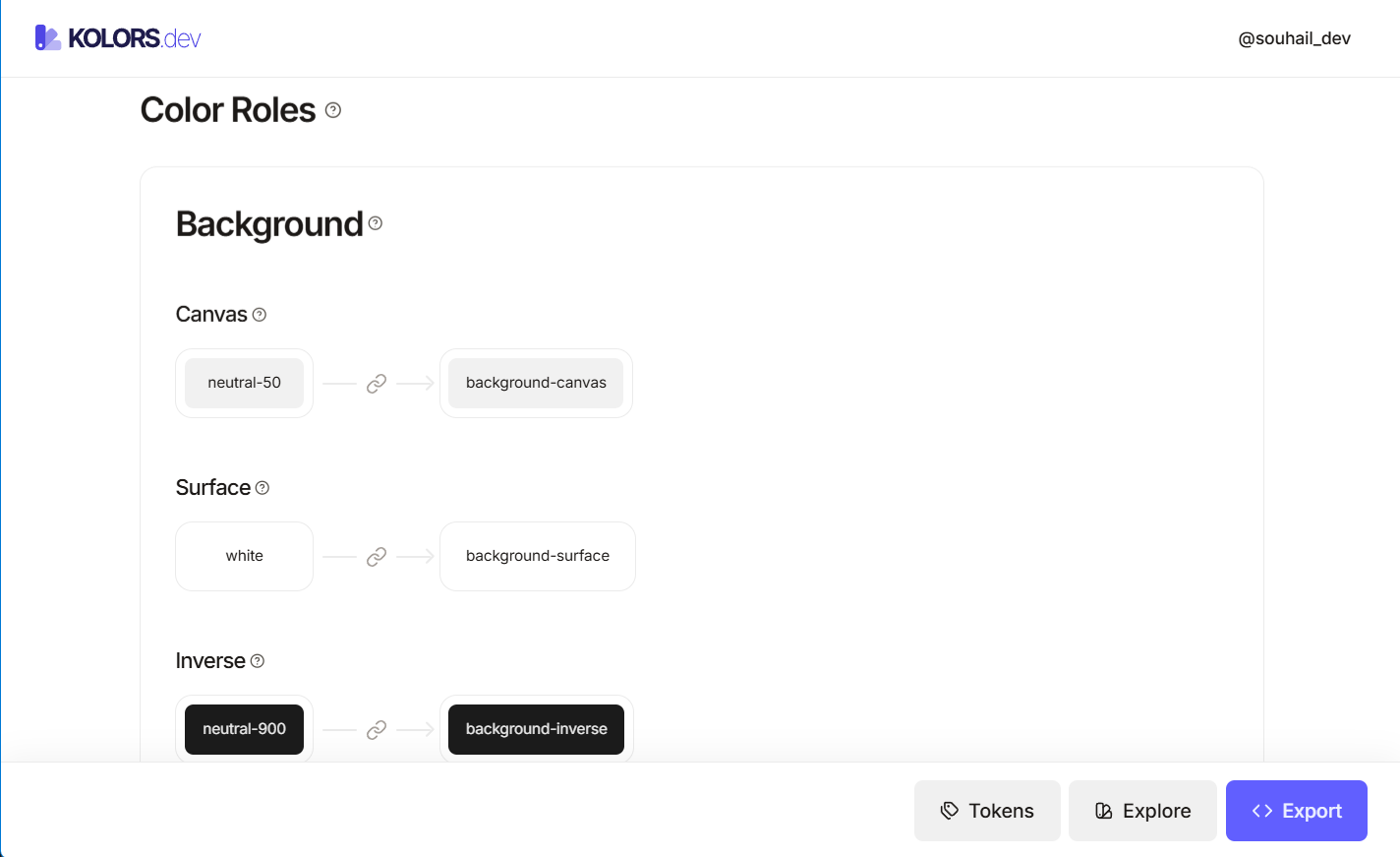Kolors - Screenshot 3 showing product features and functionality