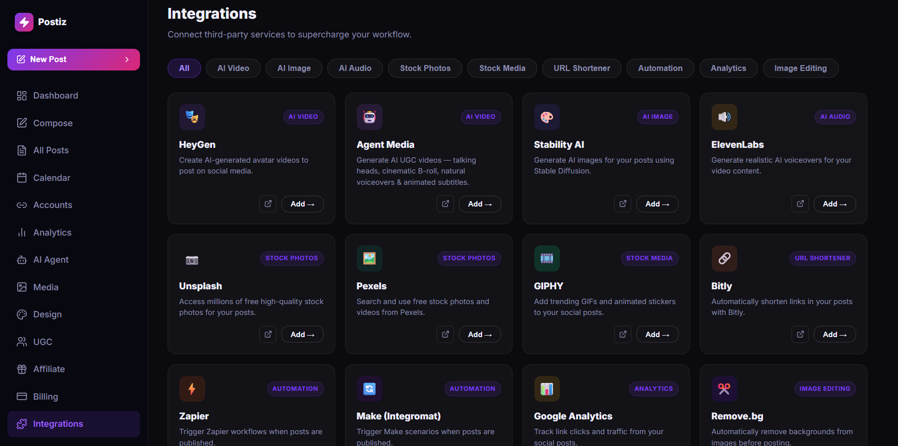 ToolifyGen Social Scheduler gallery image