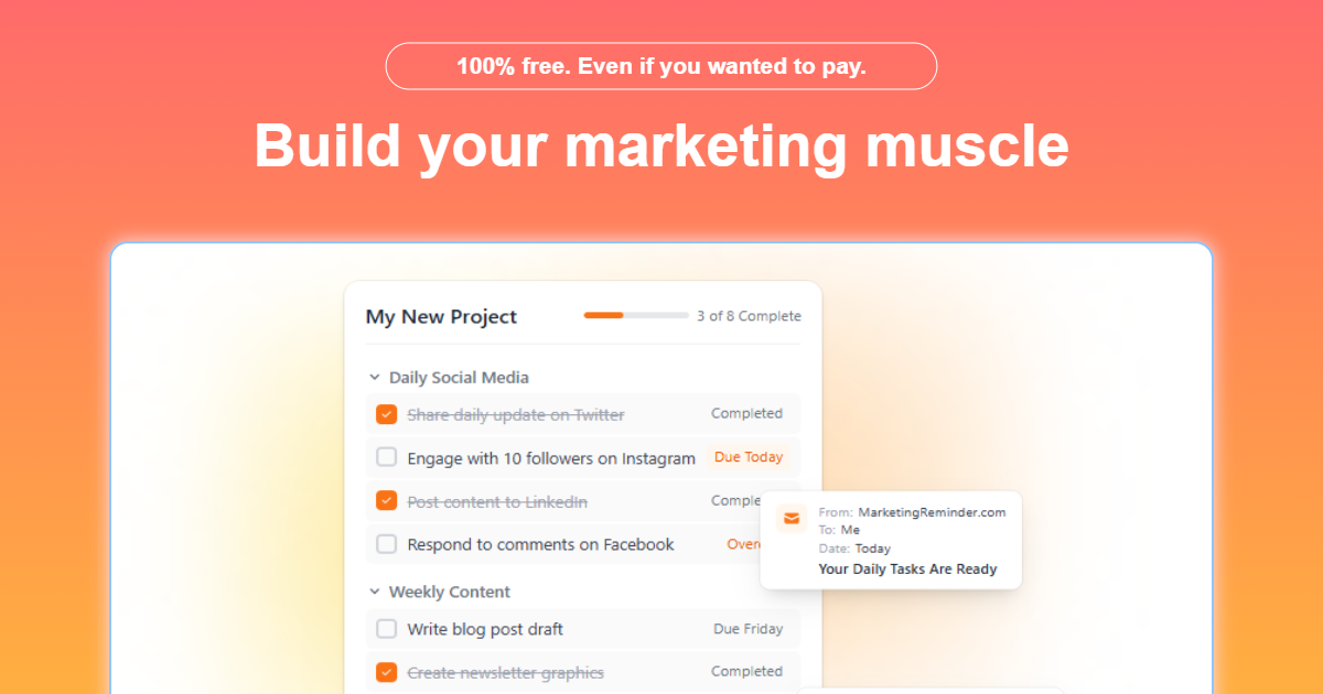 MarketingReminder gallery image