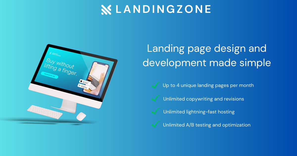 startuptile LandingZone-Landing page design and development subscriptions