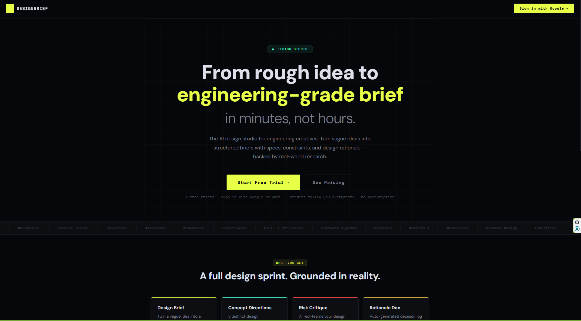 DesignBrief gallery image