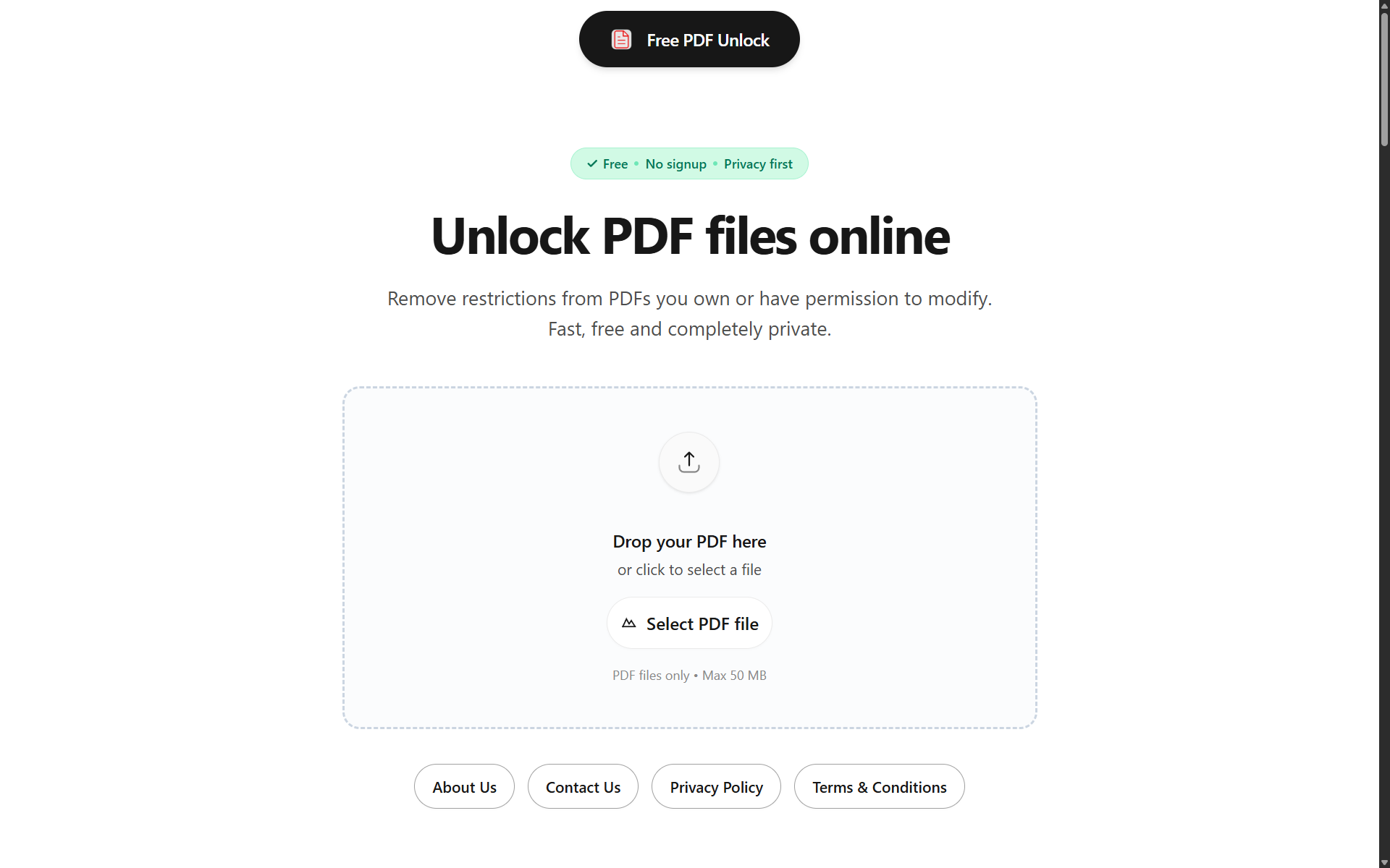Free PDF Unlock gallery image