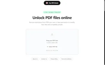 Free PDF Unlock gallery image