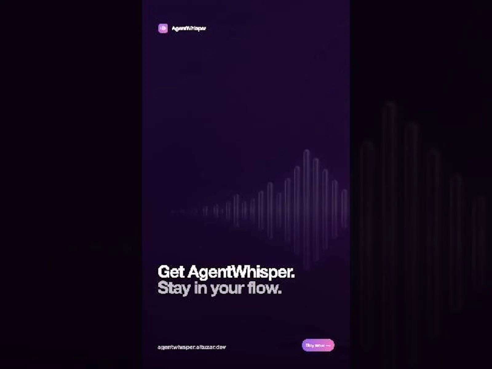 AgentWhisper screenshot 1 (video preview)