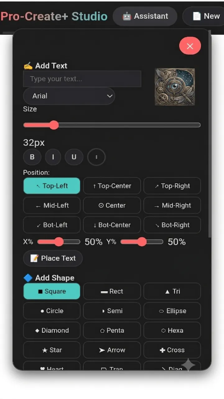 Procreate 2D&3D/360°