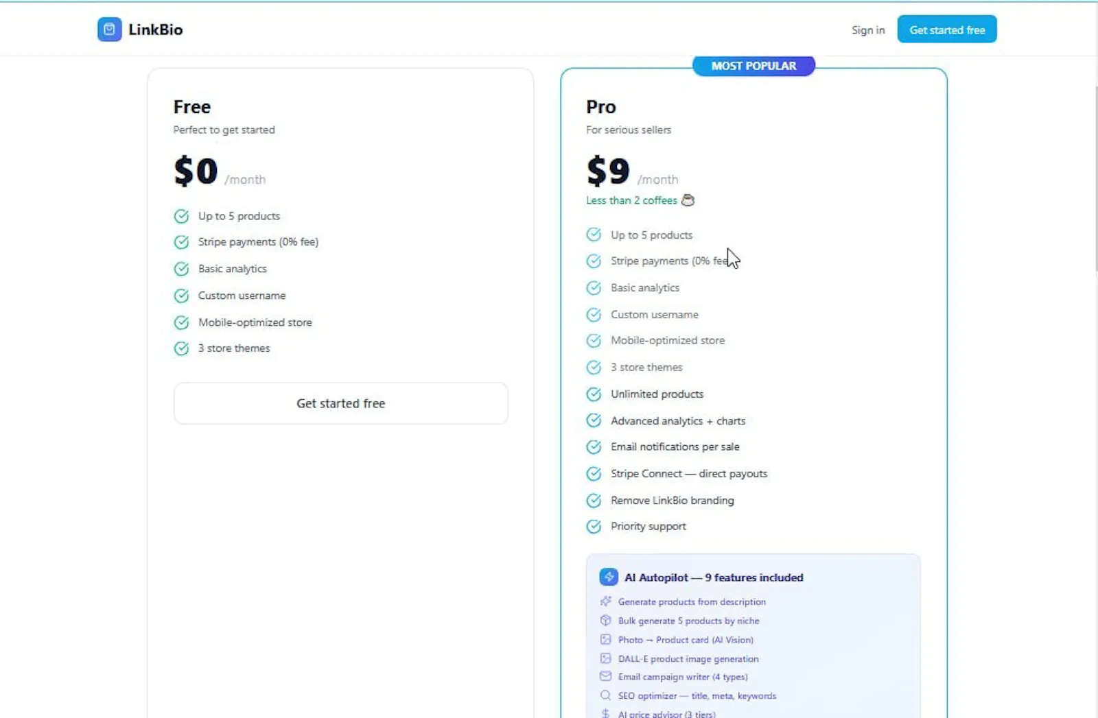 LinkBio screenshot 3