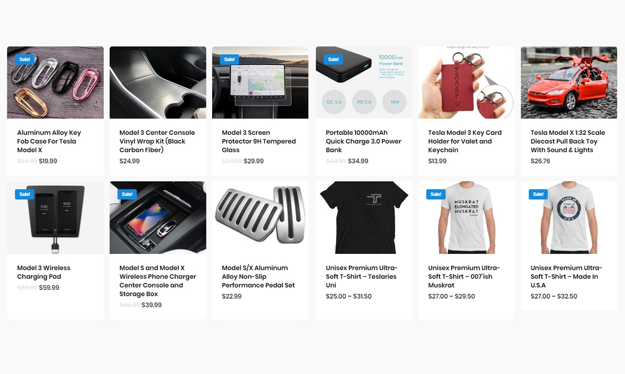 Tesla Accessories and Apparel gallery image