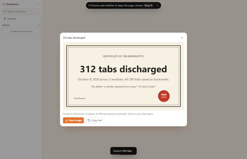 Stackboard screenshot 3