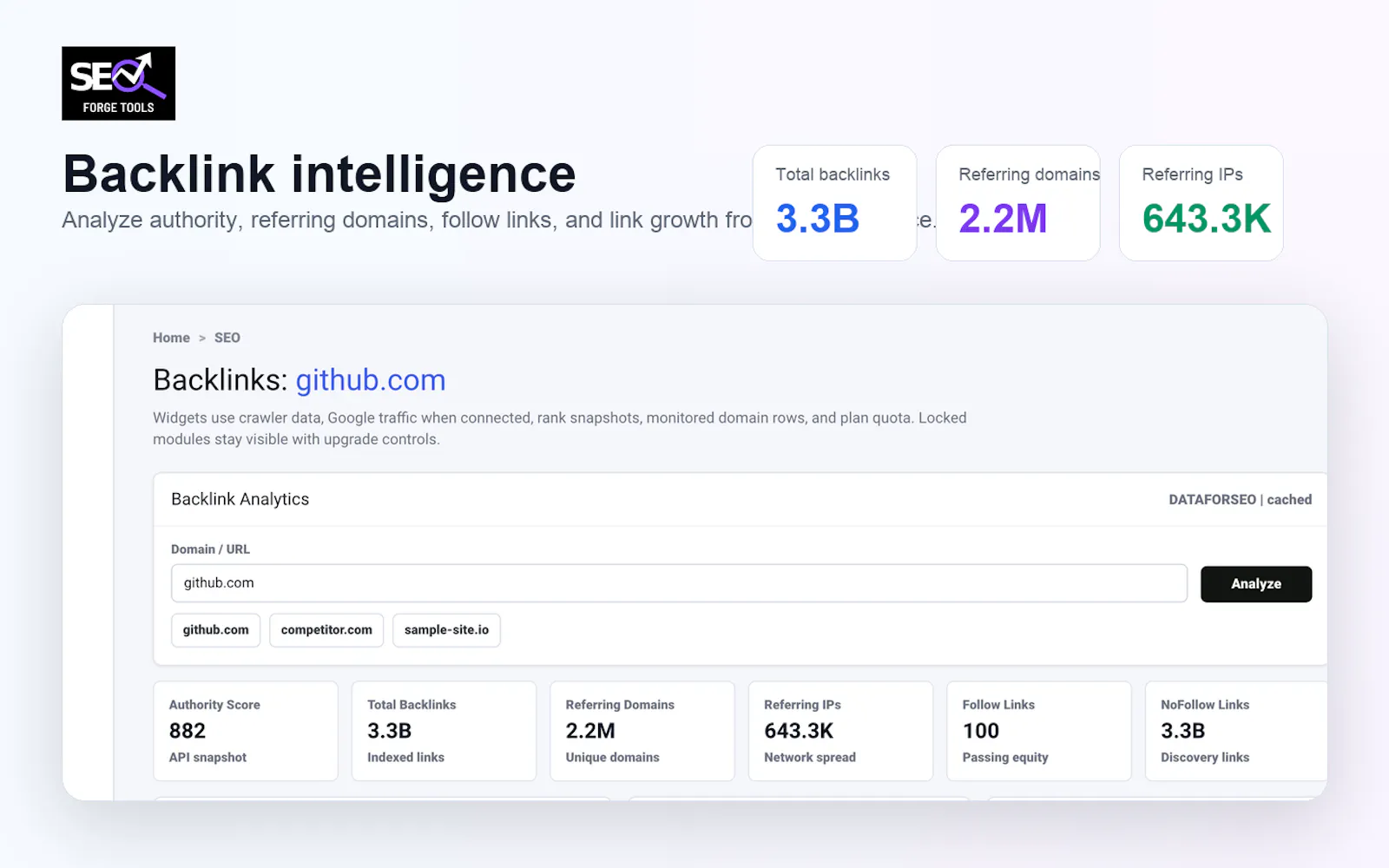 SEO Forge screenshot 1