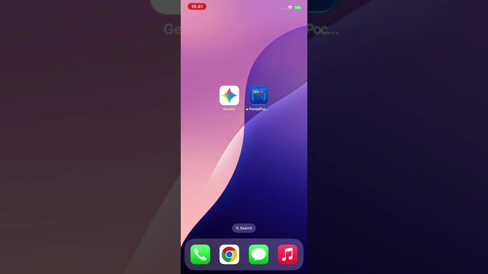 PromptPocket screenshot 1 (video preview)