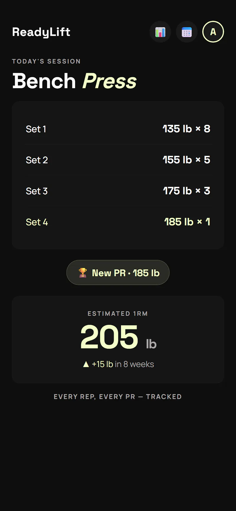 READYLIFT — Recovery-Driven Training screenshot 4