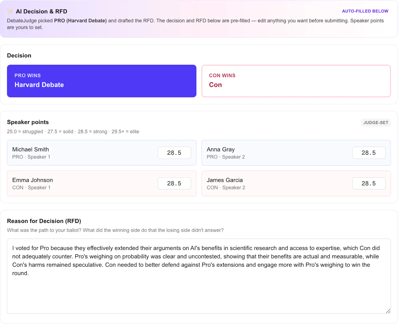 Debate Judge AI screenshot 10