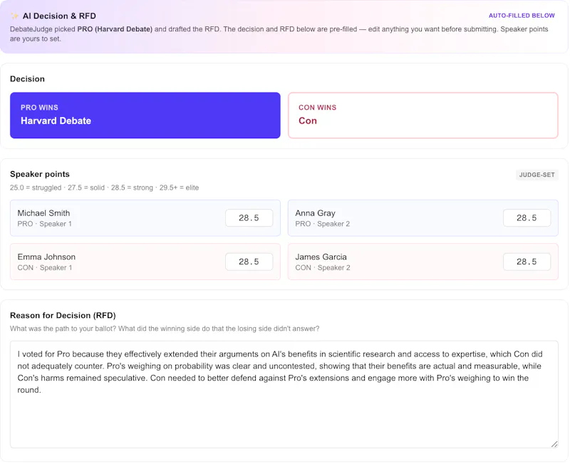 Debate Judge AI screenshot 10