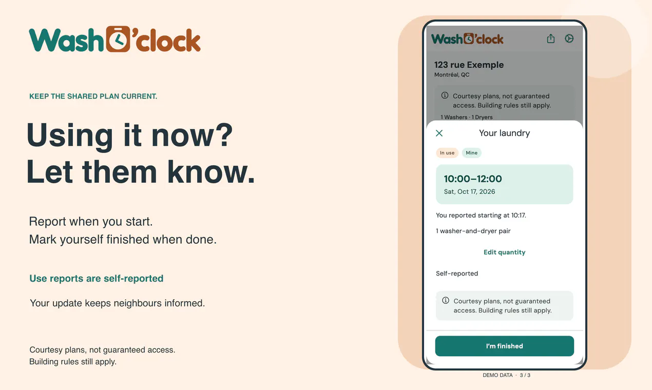 Wash O’clock gallery image