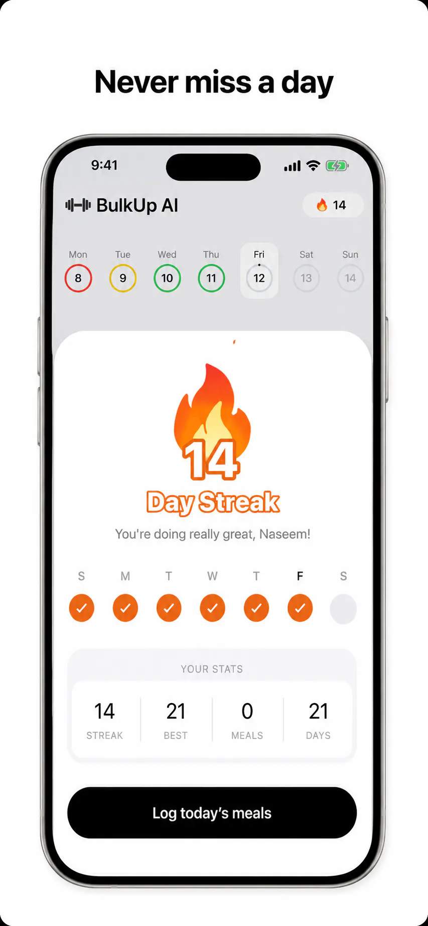 BulkUp AI - Calorie Tracker gallery image