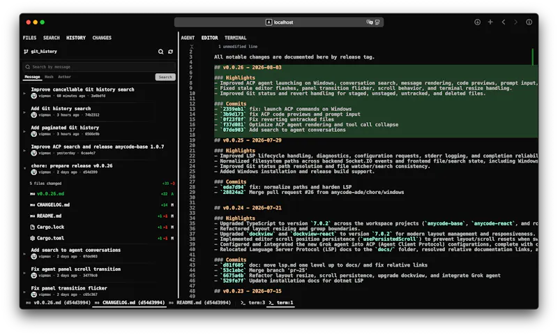 Anycode screenshot 4