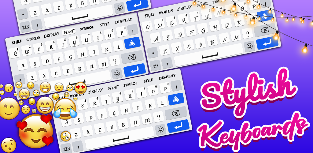 Stilvolle Schriftarten Tastatur media 5