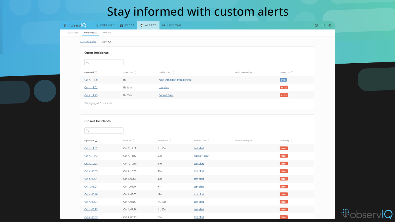 observIQ Cloud gallery image