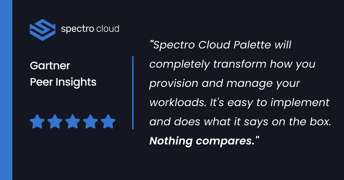 Spectro Cloud Palette - แพลตฟอร์มการจัดการ Kubernetes สำหรับการผลิตในระดับ media 4