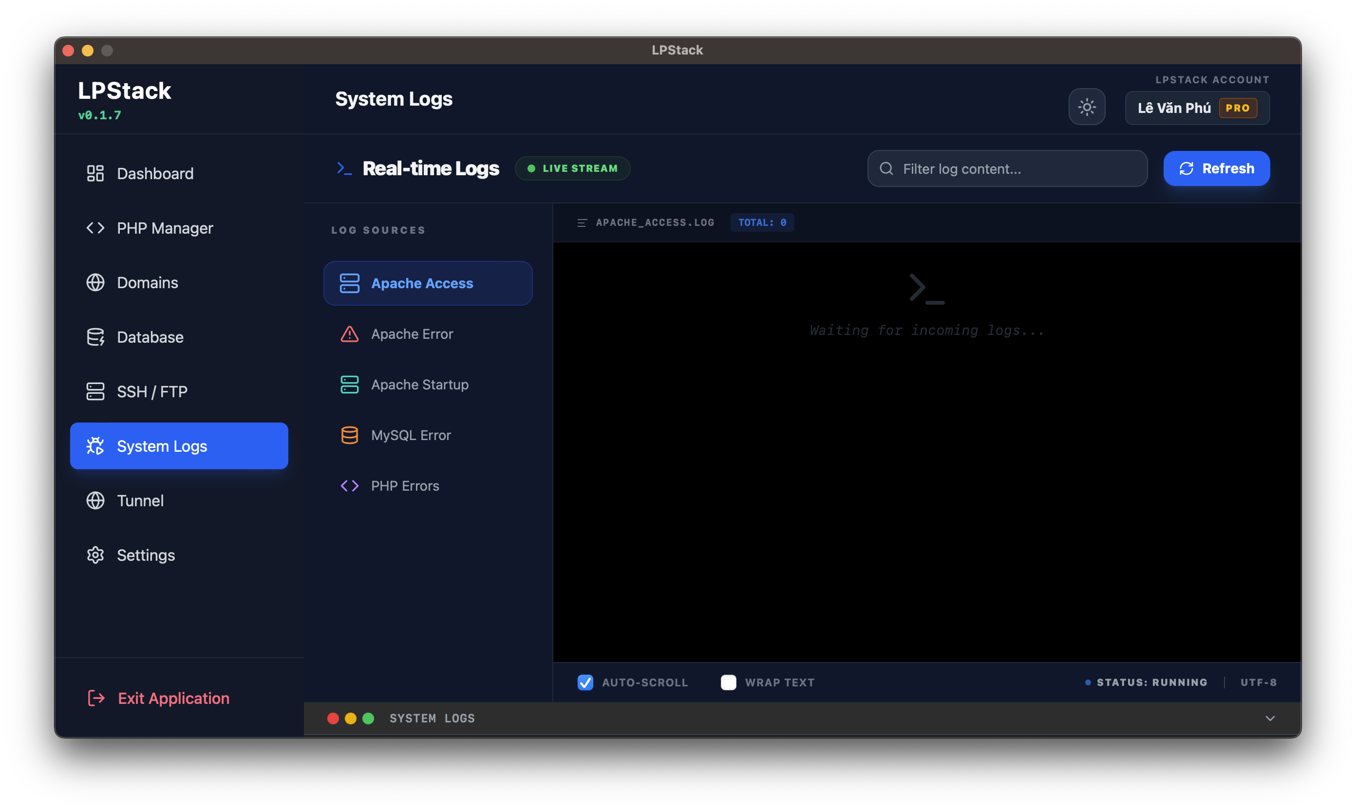 LPStack Server gallery image