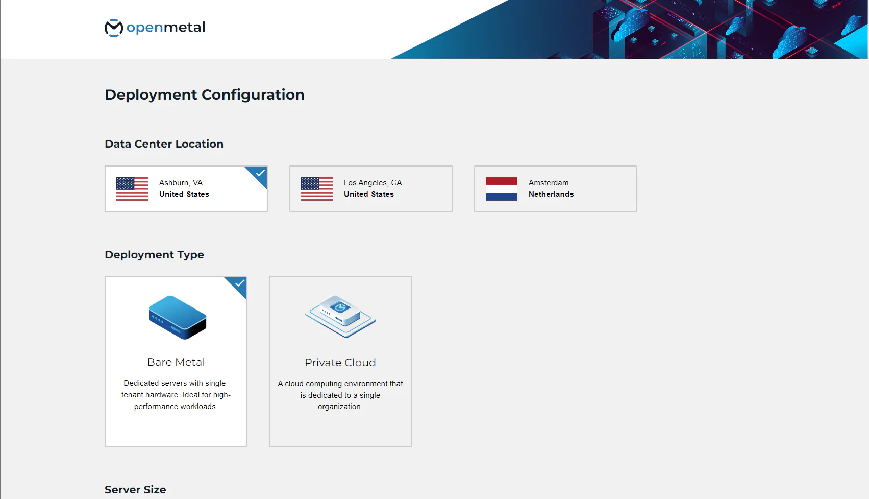 OpenMetal Cloud gallery image