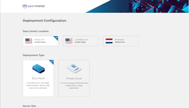 OpenMetal Cloud gallery image