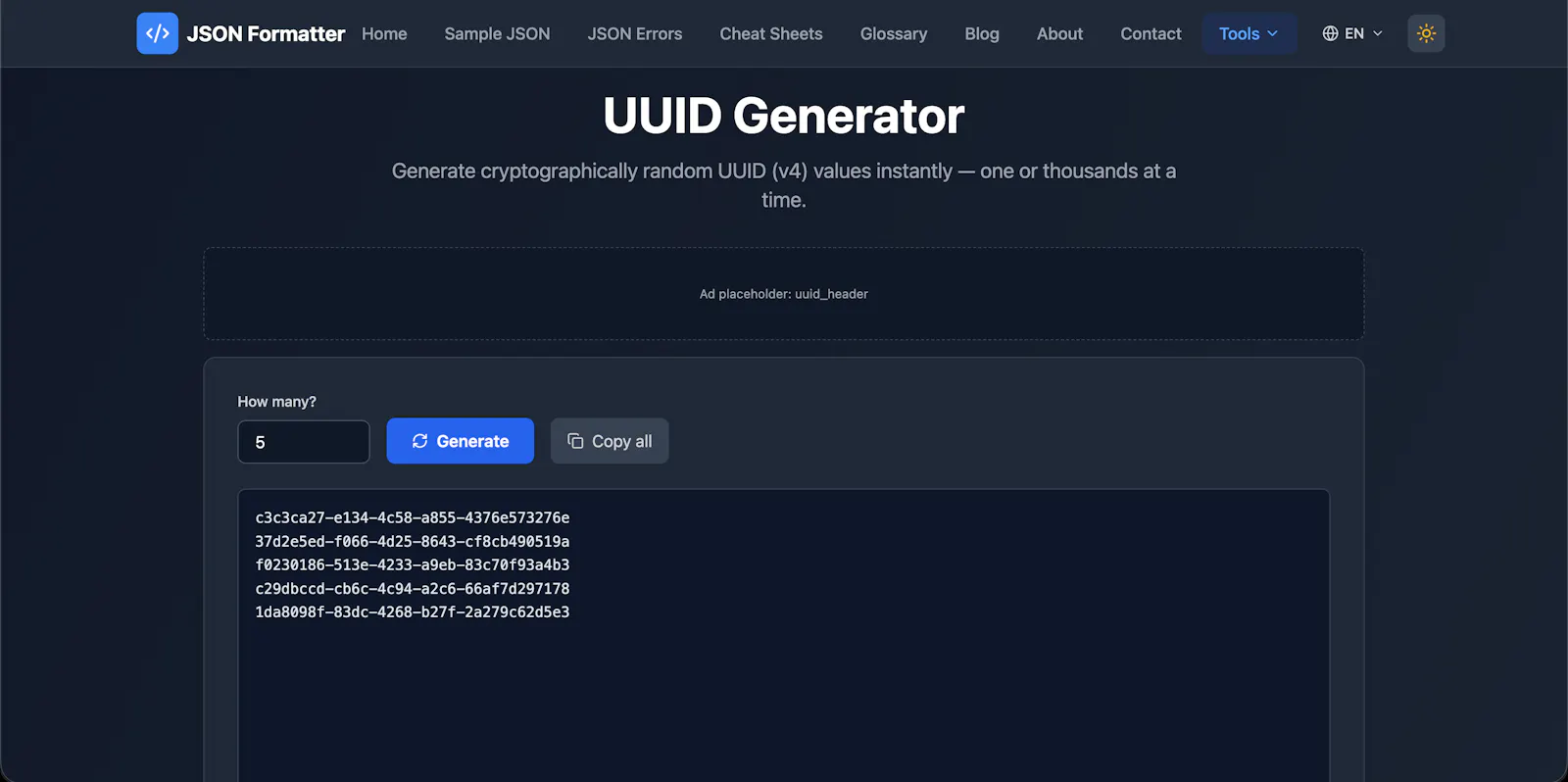 JSON Formatter Blob Viewer screenshot 5