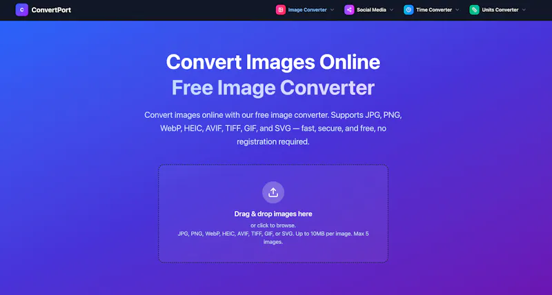 ConvertPort screenshot 1