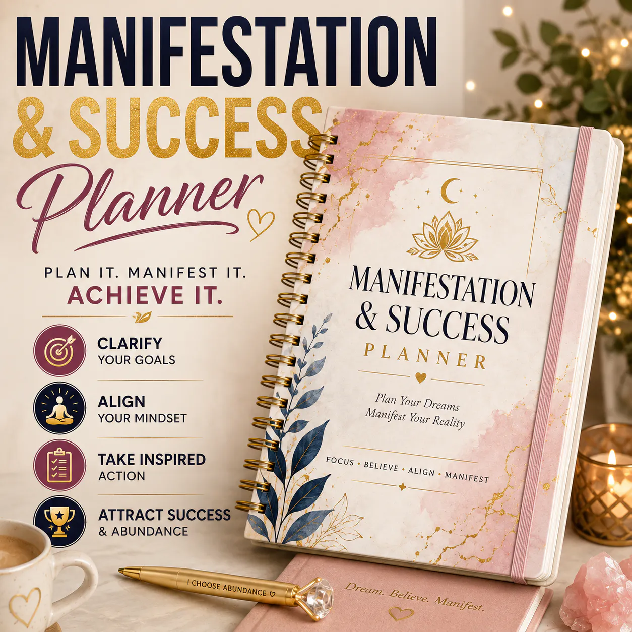 Manifestation & Success Planner  gallery image