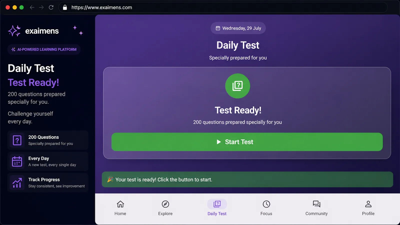 Exaimens 2.0 screenshot 4