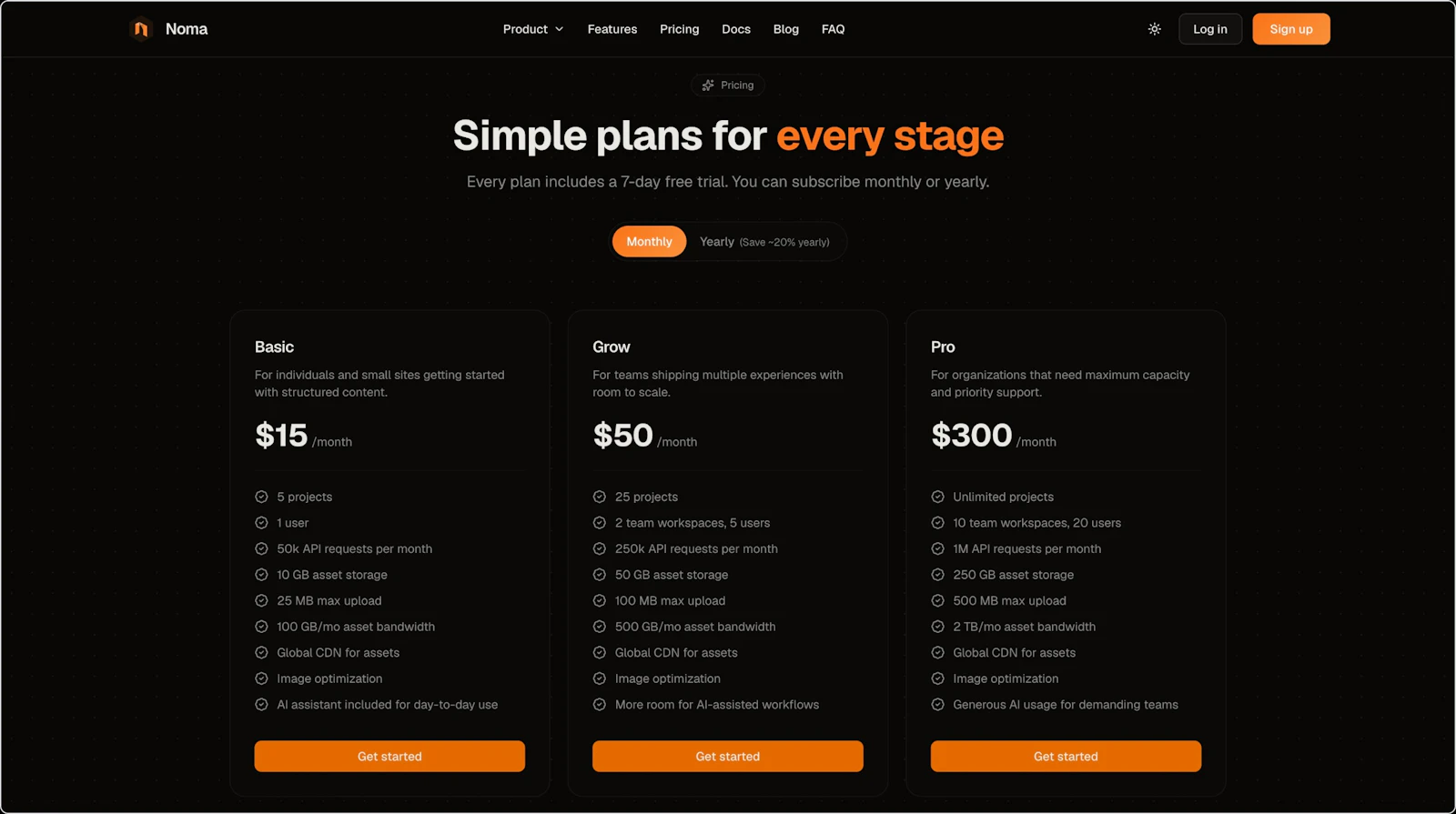 NomaCMS screenshot 9