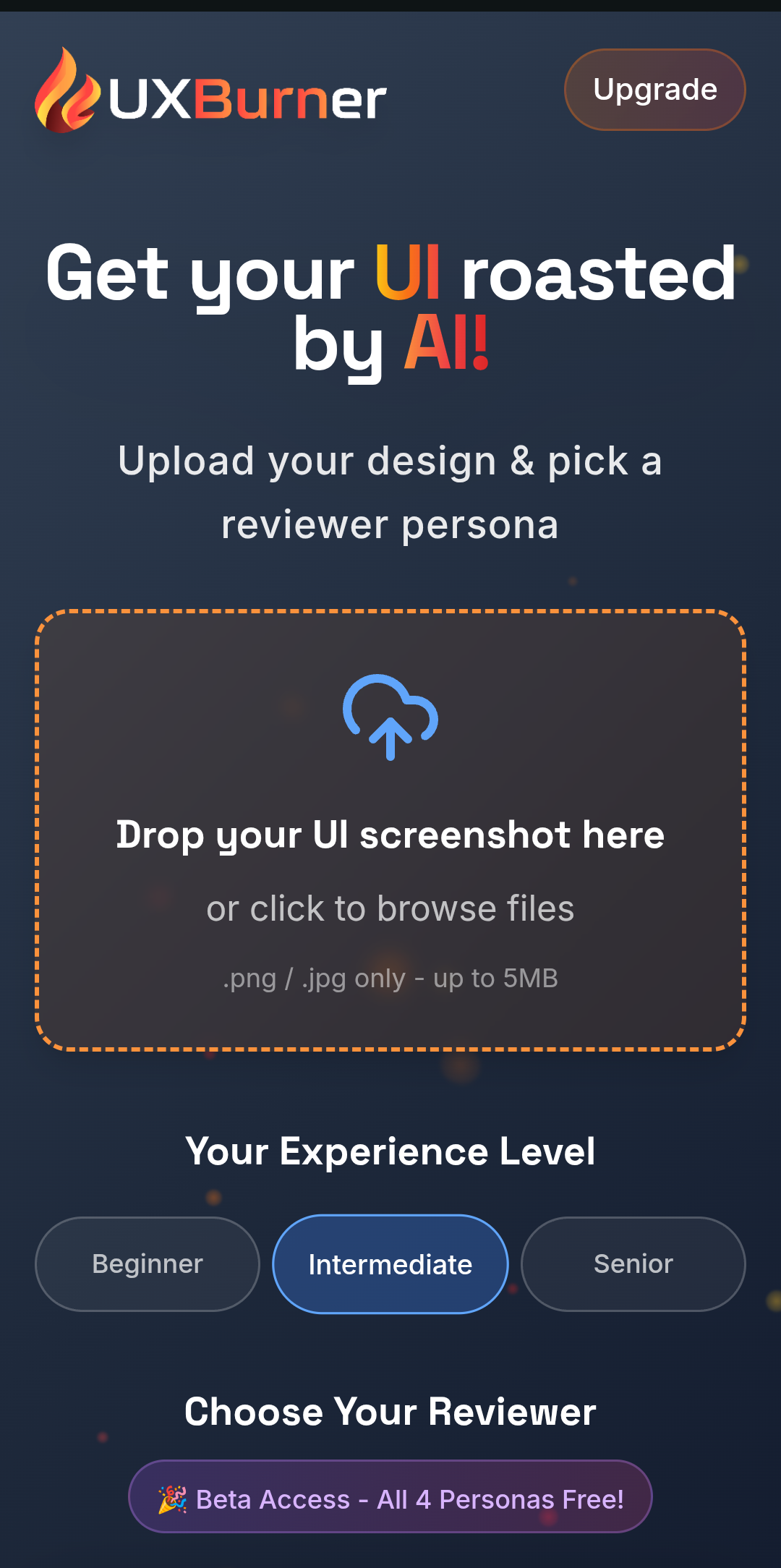 Uxburner: comentarios brutales de la interfaz de usuario media 4