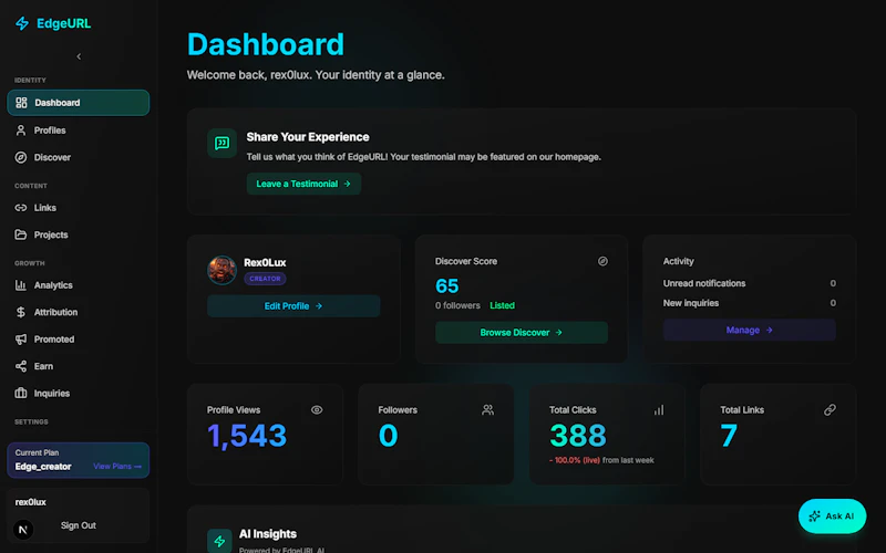 EdgeURL screenshot 3