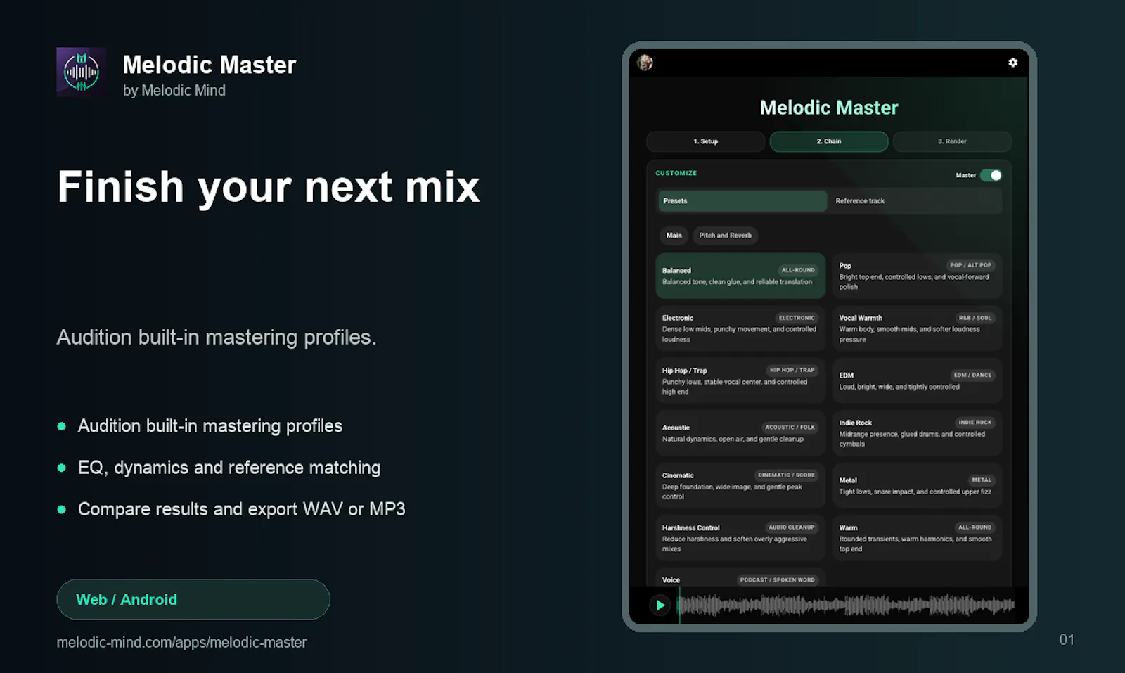 Melodic Master screenshot 1