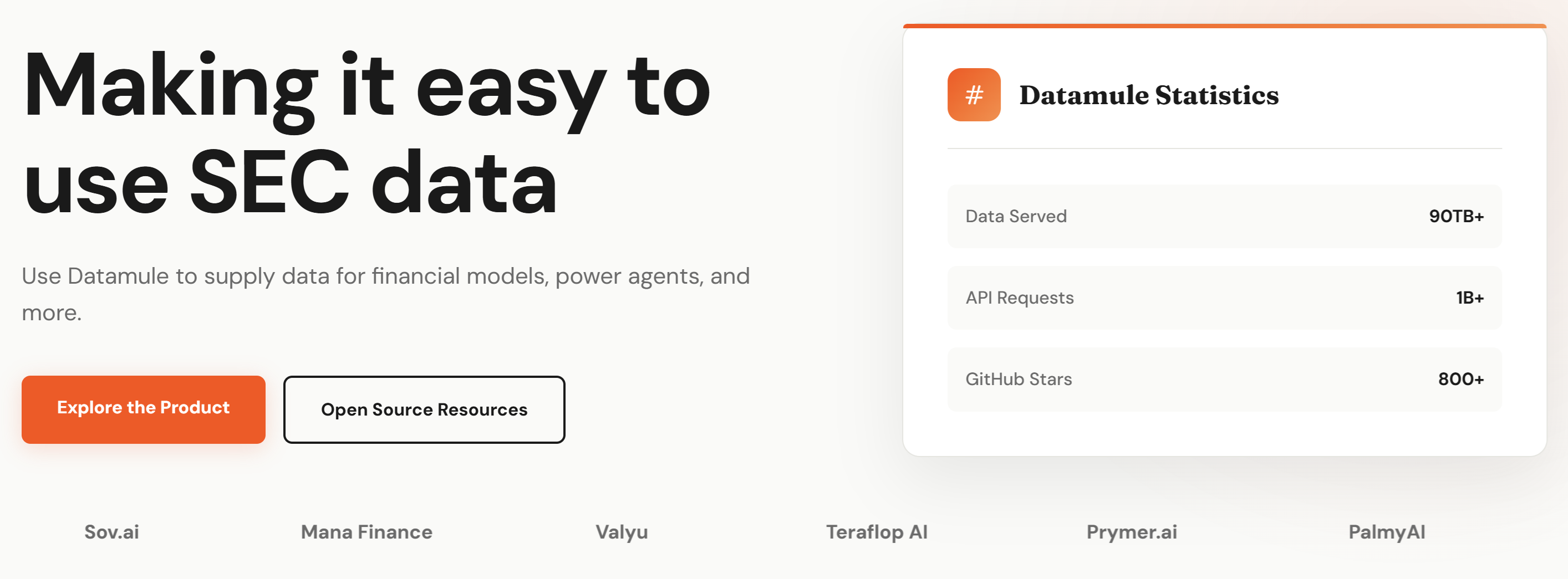 Datamule gallery image