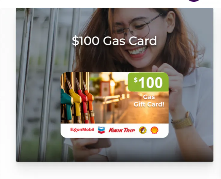 Free $100 gift card 