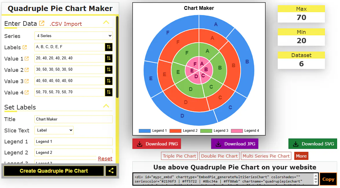 Pie Chart Maker gallery image