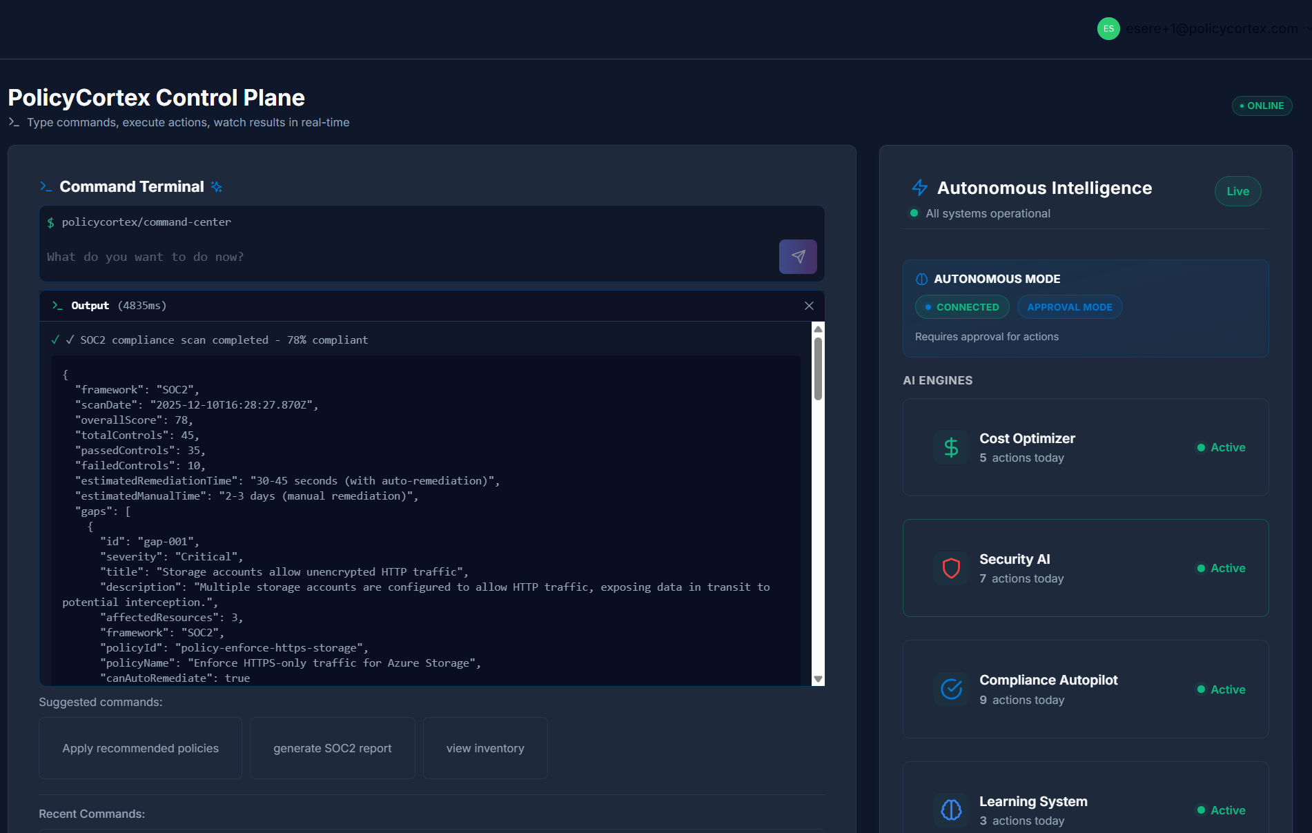 PolicyCortex gallery image