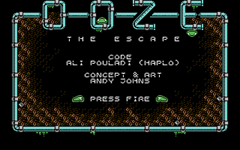 Ooze: The Escape (Commodore 64, Amiga) media 3