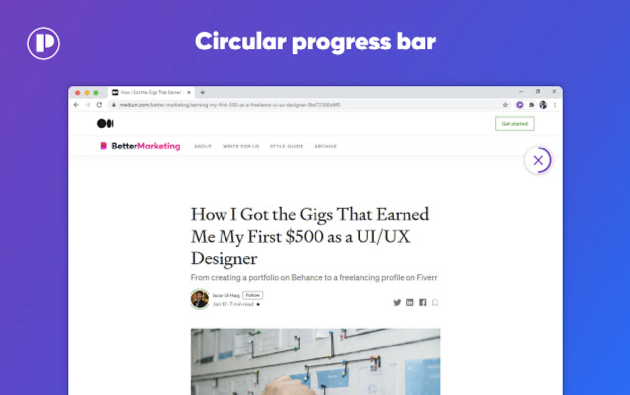Website Read Progress gallery image