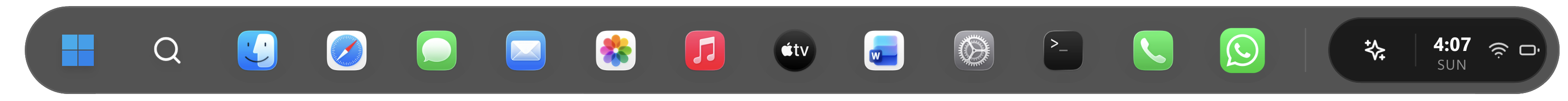 Sulguni Taskbar gallery image