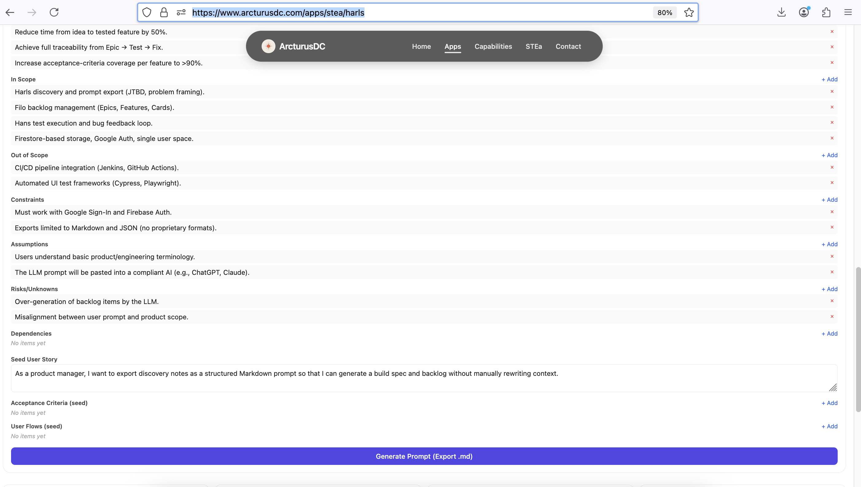 ArcturusDC STEa — Plan • Build • Test - Screenshot 3 preview