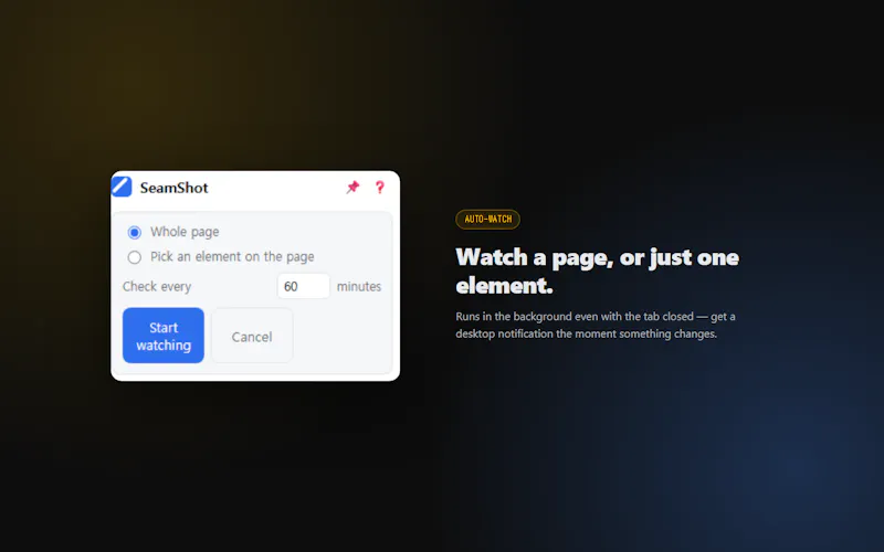 SeamShot screenshot 3