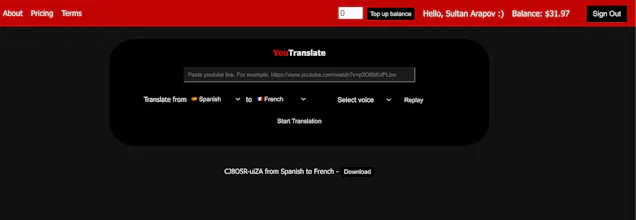 YouTranslate gallery image