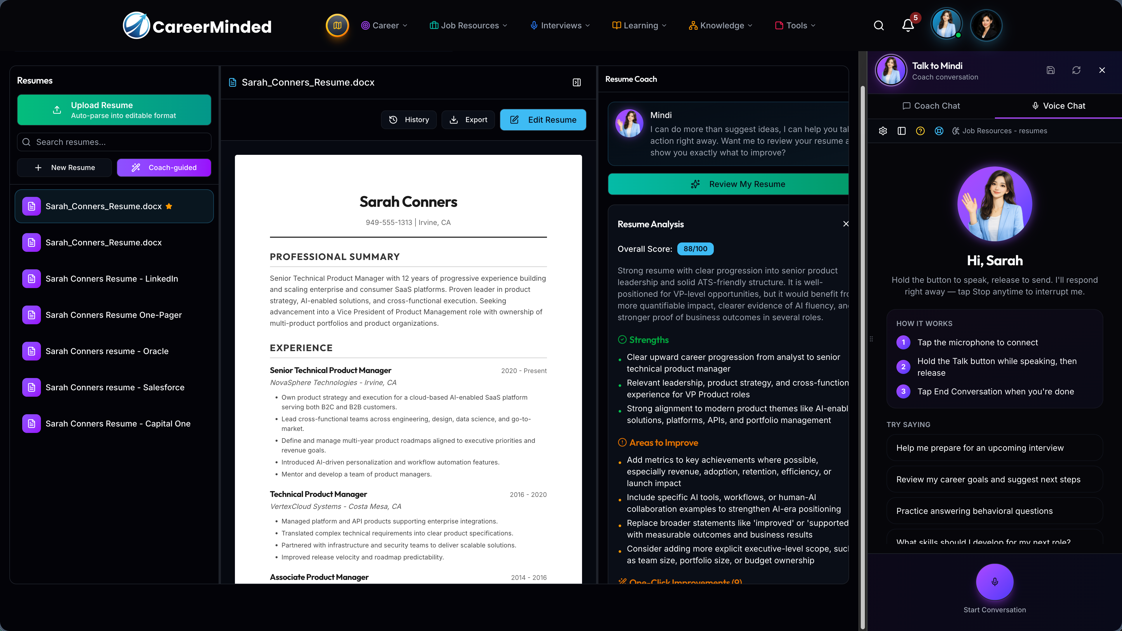 CareerMinded AI gallery image