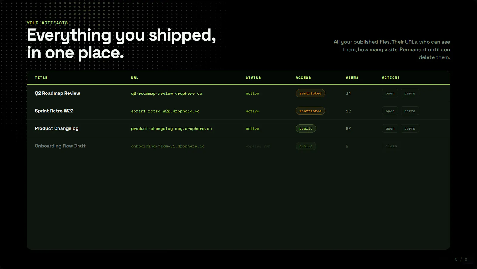 Drophere screenshot 5