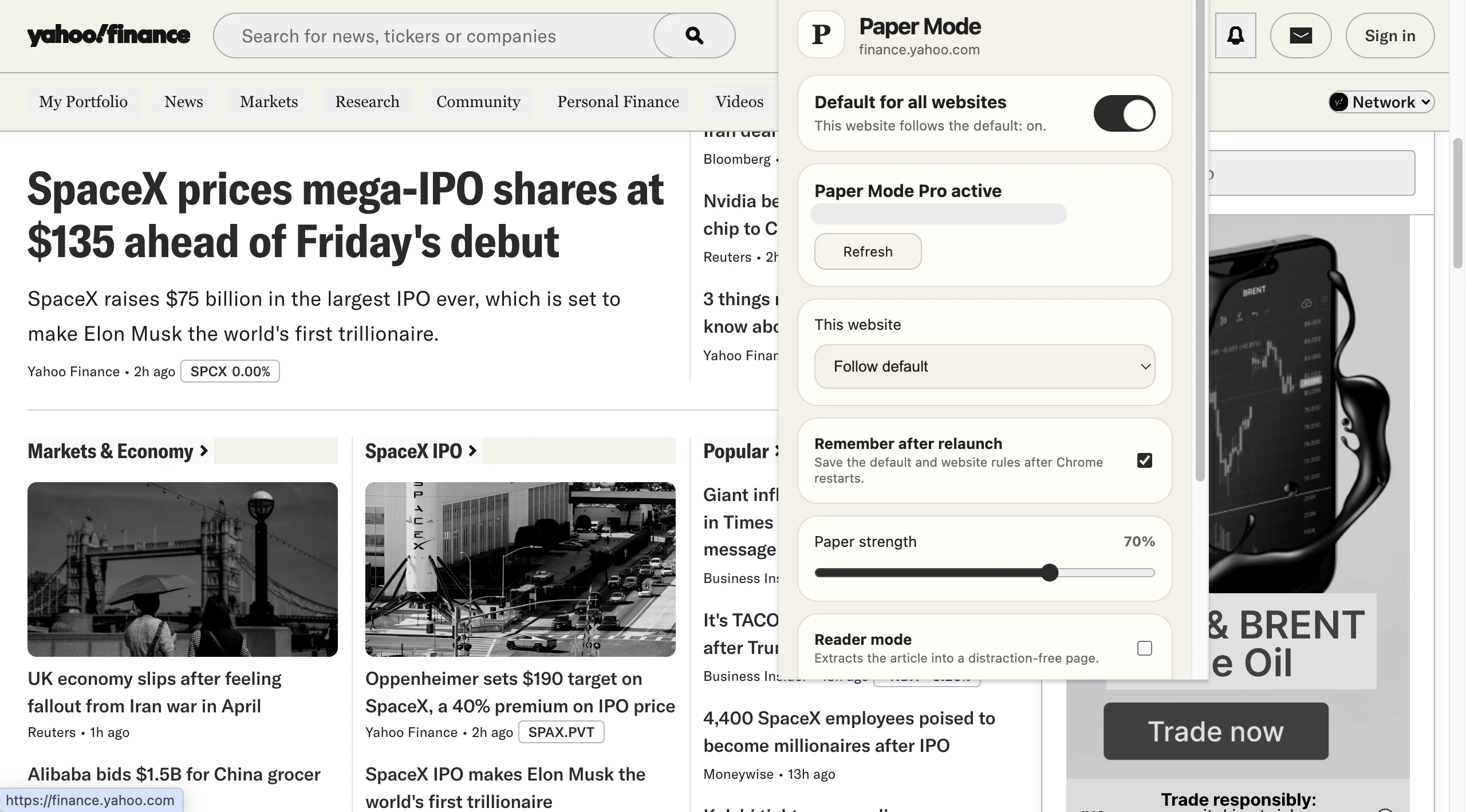 Paper Mode screenshot 2