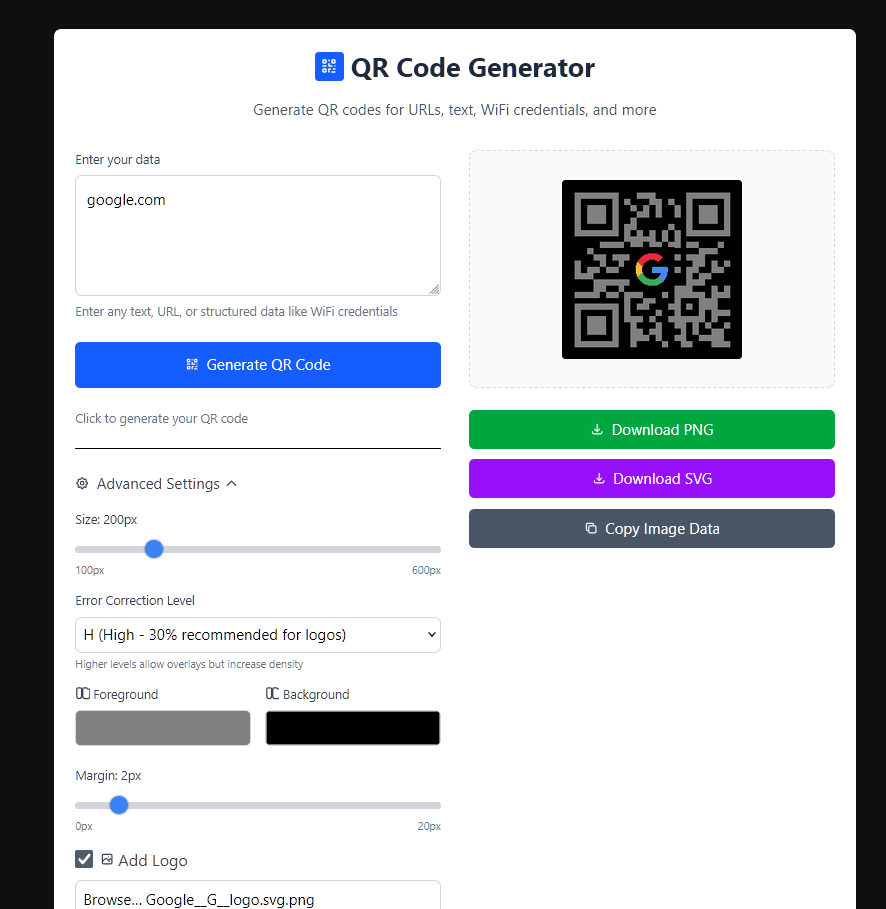 Free QR Code Generator with Logo  gallery image